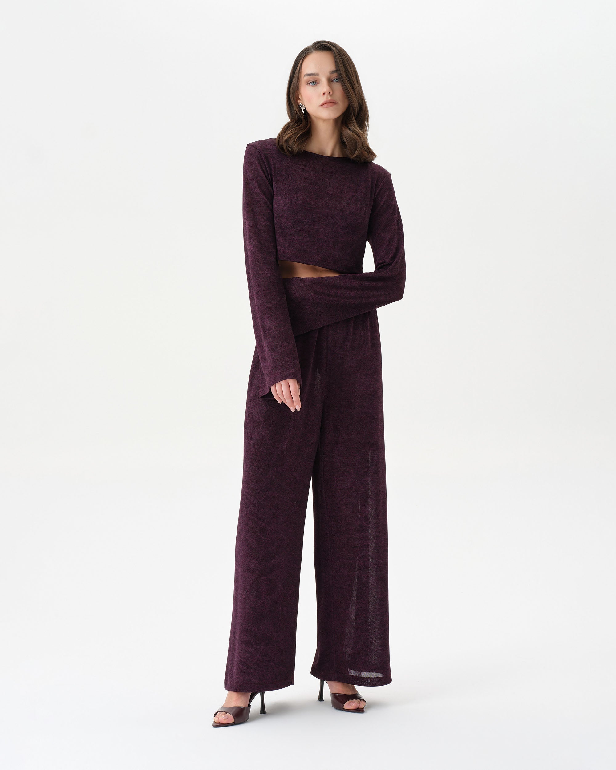 Dark Purple See-Through Set