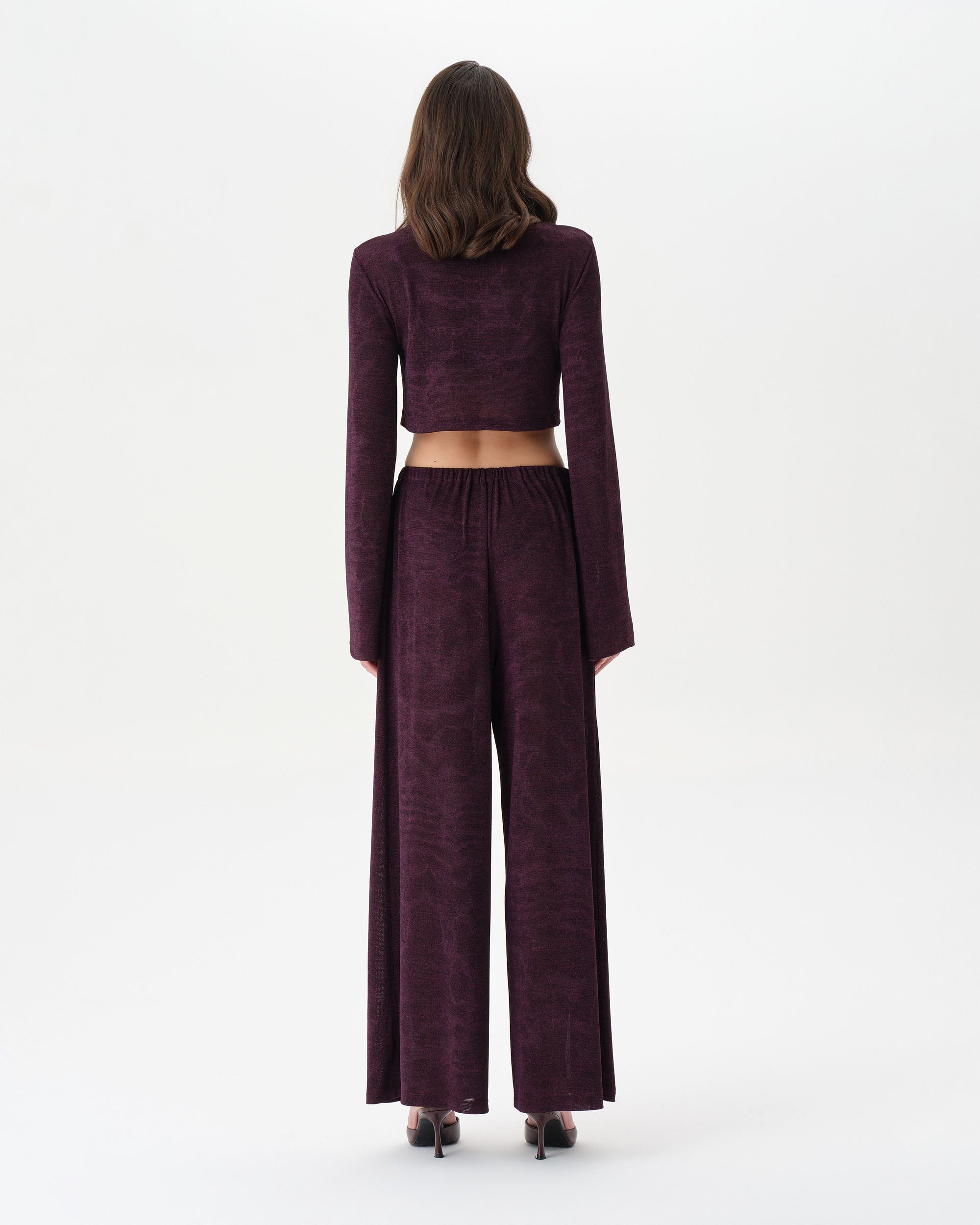 Dark Purple See-Through Set