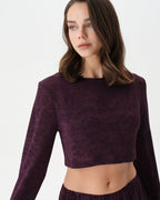Dark Purple See-Through Set
