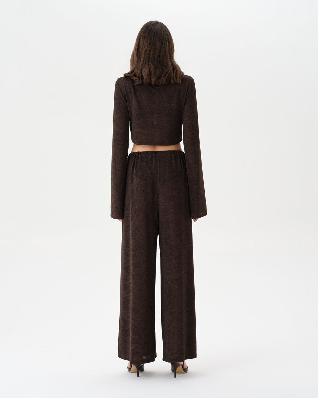 Dark Brown See-Through Set