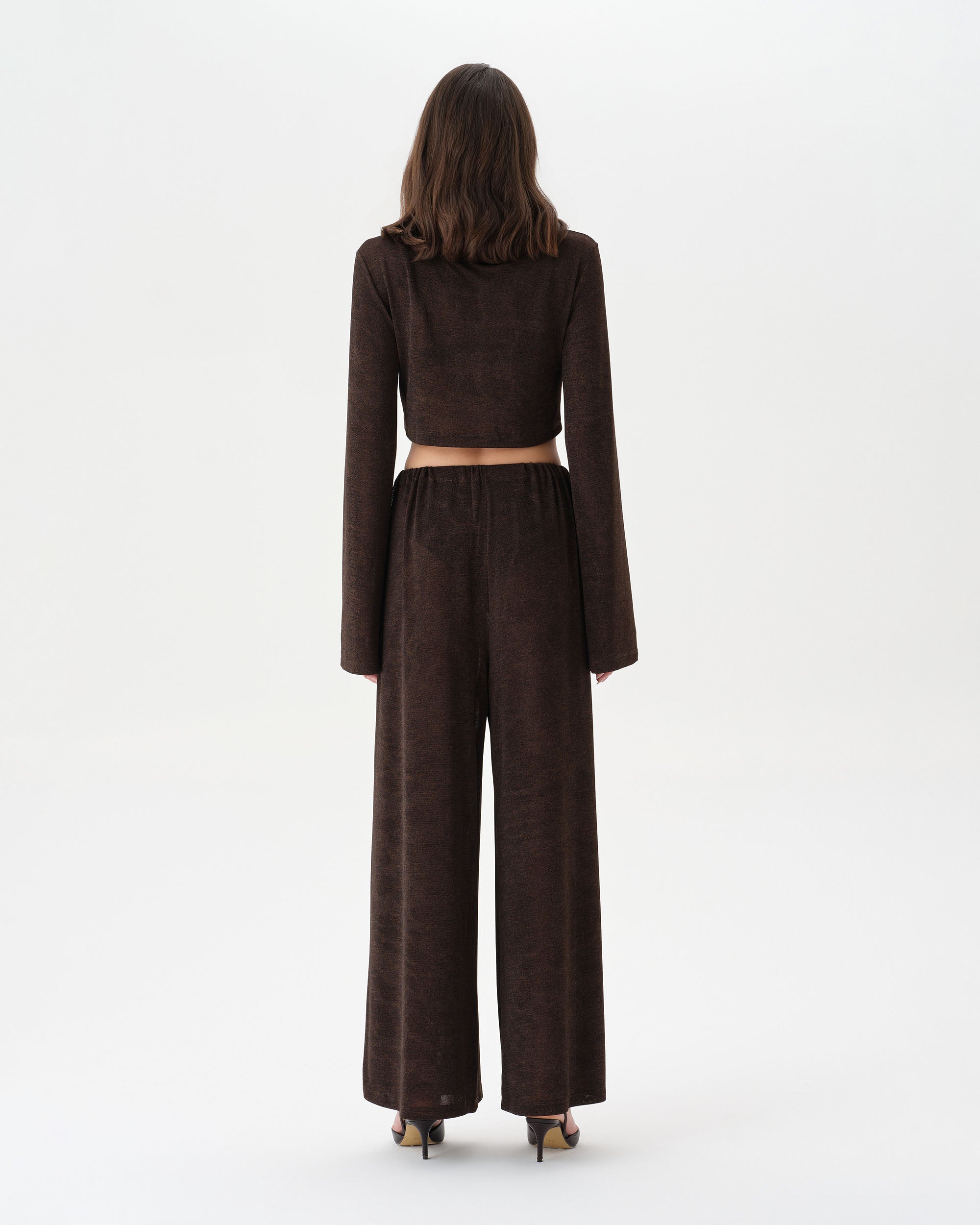 Dark Brown See-Through Set