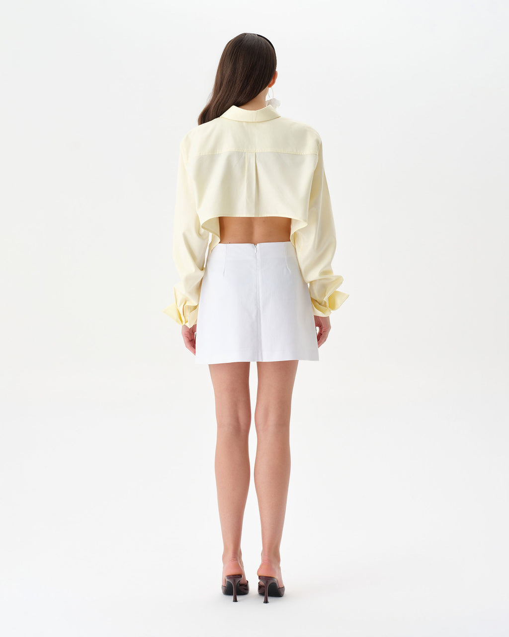Buttermilk Crop Shirt