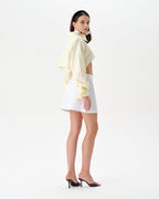 Buttermilk Crop Shirt