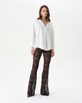 Lace Flare Trousers