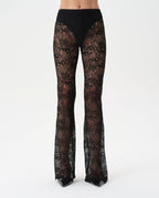 Lace Flare Trousers