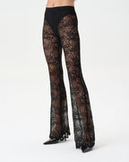 Lace Flare Trousers